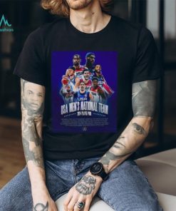 The Paris Player Pool USA Men’s National Team Members Name Lists Unique T Shirt