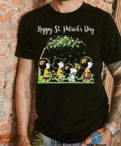 The Peanuts Characters Iowa Hawkeyes Happy St. Patrick’s Day Shirt