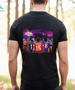 The Road To Super Bowl LVIII Las Vegas NFL Playoffs Season 2023 2024 Poster Unisex T Shirt
