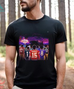 The Road To Super Bowl LVIII Las Vegas NFL Playoffs Season 2023 2024 Poster Unisex T Shirt