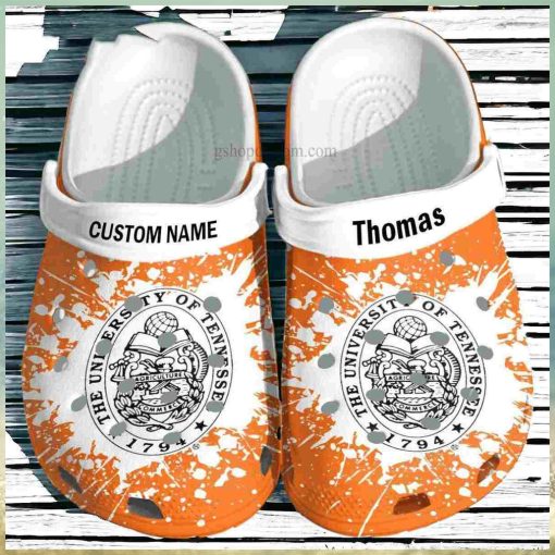 The University Of Tennessee Graduation Gifts Croc Shoes Customize Admission Gift Crocs