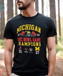 The University of Michigan Rose Bowl Game Champions 2024 Finals Score Shirt, hoodie, sweater, long sleeve and tank top The University of Michigan Rose Bowl Game Champions 2024 Finals Score Shirt