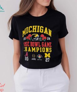 The University of Michigan Rose Bowl Game Champions 2024 Finals Score Shirt, hoodie, sweater, long sleeve and tank top The University of Michigan Rose Bowl Game Champions 2024 Finals Score Shirt