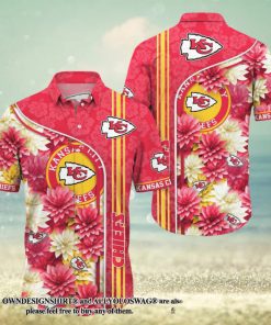 [The best selling] Kansas City Chiefs All Over Printed 3D Hawaiian Shirt