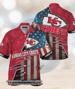 [The best selling] Kansas City Chiefs Customized For Sports Enthusiasts This Season Hot Version Hawaiian Shirt