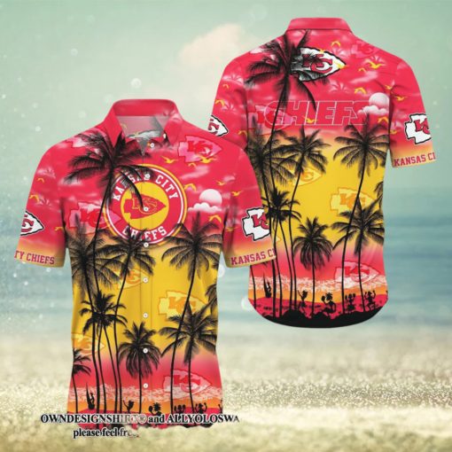 [The best selling] Kansas City Chiefs Street Style Hawaiian Shirt