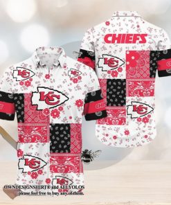 [The best selling] Kansas City Chiefs Trending Aloha New Summer Classic Full Print Hawaiian Shirt