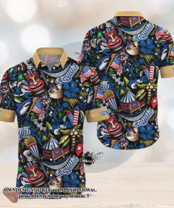 [The best selling] Kansas City Royals MLB Flower Summer 3D Full Print Hawaiian Shirt