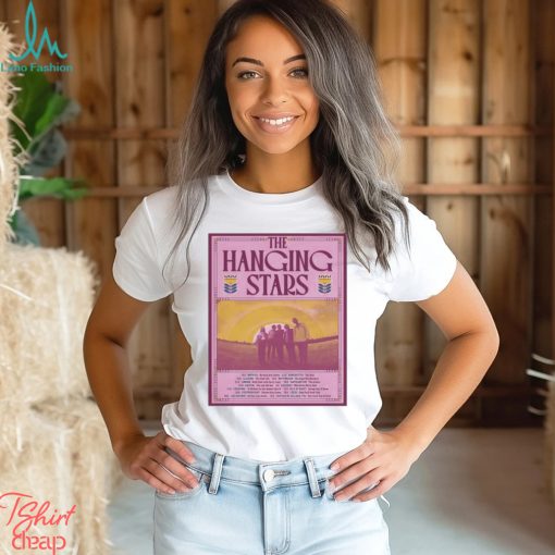 The hanging stars spring summer 2024 tour poster shirt