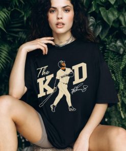The kid baseball vintage signature perfect gift ken griffey jr shirt