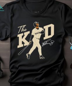 The kid baseball vintage signature perfect gift ken griffey jr shirt