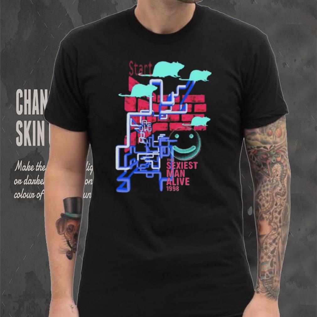 The sexiest man alive 1998 screen savor 98 vintage windows screensavers shirt The sexiest man alive 1998 screen savor 98 vintage windows screensavers shirt