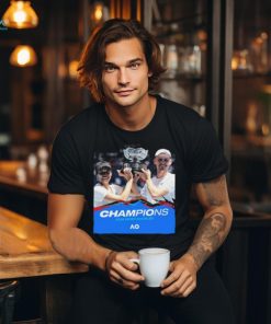 Their First Grand Slam Champions Mixed Doubles 2024 Title As A Team Congratulations Hsieh Su Wei Jan Zielinski T Shirt