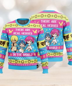There Are Real Heroes Magi The Labyrinth of Magic Ugly Christmas Sweater