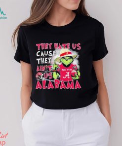 They Hate Us Because Ain't Us Grinch Alabama Crimson Tide Rose Bowl 2024 T Shirt