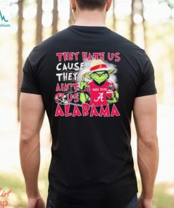 They Hate Us Because Ain't Us Grinch Alabama Crimson Tide Rose Bowl 2024 T Shirt