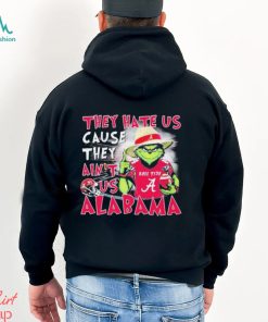 They Hate Us Because Ain't Us Grinch Alabama Crimson Tide Rose Bowl 2024 T Shirt