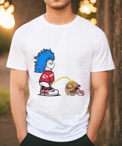 Thing One Chiefs Piss On 49ers Helmet shirt