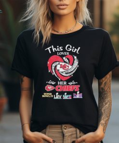 This Girl loves her Kansas City Chiefs Super Bowl LVIII shirt