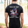 Buffalo Bills 4 years in a row 2023 AFC East Division Champions Signatures Shirt