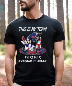 This Is My Team Forever Buffalo Bills Mascot 2024 Shirt