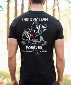 This Is My Team Forever Collingwood Magpies Mascot Shirt