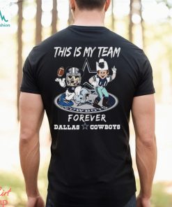 This Is My Team Forever Dallas Cowboys Mascot 2024 Shirt