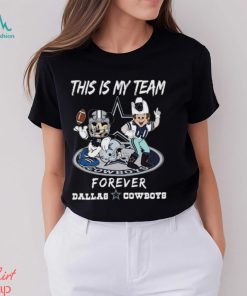 This Is My Team Forever Dallas Cowboys Mascot 2024 Shirt