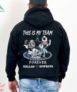 This Is My Team Forever Dallas Cowboys Mascot 2024 Shirt
