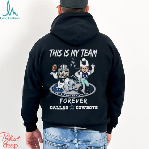 This Is My Team Forever Dallas Cowboys Mascot 2024 Shirt