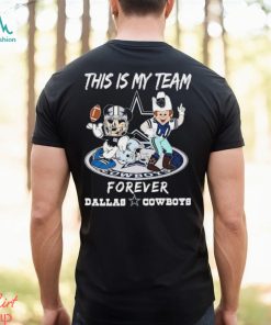 This Is My Team Forever Dallas Cowboys Mascot Shirt