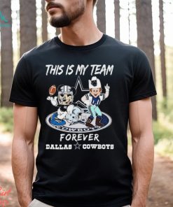 This Is My Team Forever Dallas Cowboys Mascot Shirt