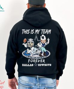 This Is My Team Forever Dallas Cowboys Mascot Shirt