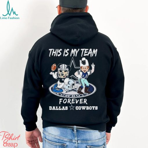 This Is My Team Forever Dallas Cowboys Mascot Shirt