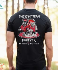 This Is My Team Forever NC State Wolfpack Mascot Shirt