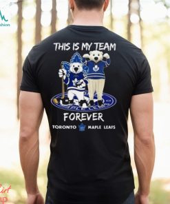 This Is My Team Forever Toronto Maple Leafs Mascot Shirt