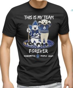 This Is My Team Forever Toronto Maple Leafs Mascot Shirt
