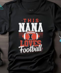 This Nana Loves Football T Shirt