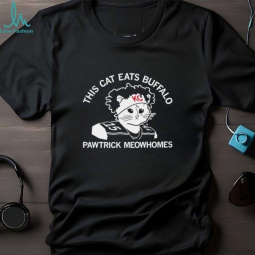 This cat eats Buffalo Pawtrick Meowhomes shirt