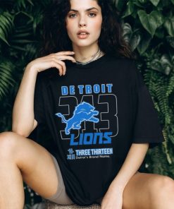 Three Thirteen x Detroit Lions 313 T Shirt Three Thirteen Merch shirt