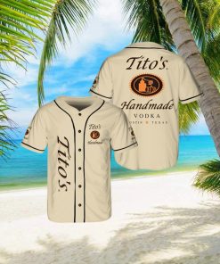 Tito’s Vodka Baseball Jersey for Beer Lovers