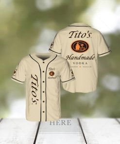Tito’s Vodka Baseball Jersey for Beer Lovers