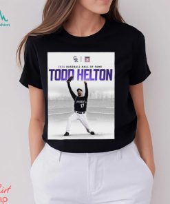 Todd Helton Is Headed To The National Baseball Hall Of Fame Home Mlb shirt