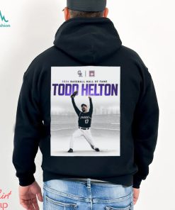 Todd Helton Is Headed To The National Baseball Hall Of Fame Home Mlb shirt