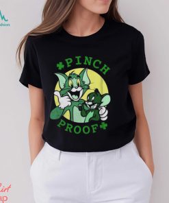 Tom and jerry mad engine youth pinch proof st. paddy’s day graphic 2024 shirt