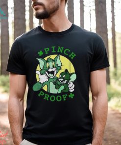 Tom and jerry mad engine youth pinch proof st. paddy’s day graphic 2024 shirt