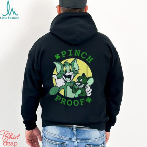 Tom and jerry mad engine youth pinch proof st. paddy’s day graphic 2024 shirt
