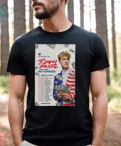 TommyInnit The 2024 USA Tour Poster t shirt