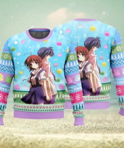 Tomoya And Nagisa Clannad Ugly Christmas Sweater