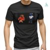 Awesome Seattle Kraken VS Columbus Blue Jackets NHL 2024 mascot cartoon hockey shirt